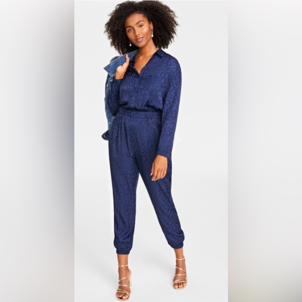 On 34th
Women's Animal-Print Jacquard Jumpsuit, Worn once